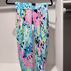 Lilly Pulitzer Luxletic Leggings in Pink and Blue